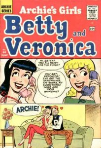 Archie's Girls Betty and Veronica #66 (1961)