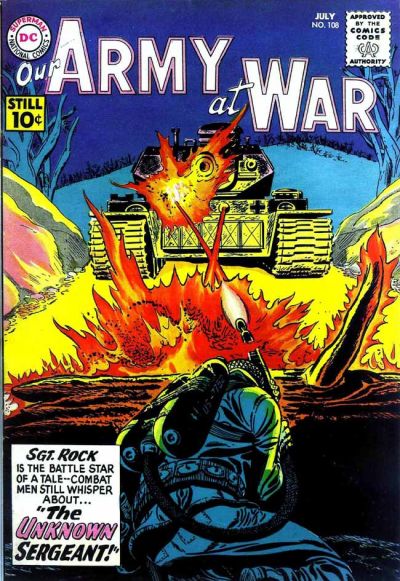 Our Army at War #108 (1961)