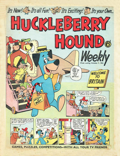 Huckleberry Hound Weekly #7 October 1961 [1] (1961)