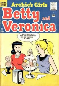 Archie's Girls Betty and Veronica #71 (1961)