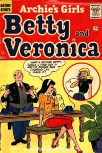 Archie's Girls Betty and Veronica #72 (1961)