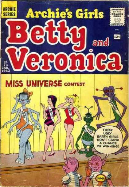Archie's Girls Betty and Veronica #73 (1962)