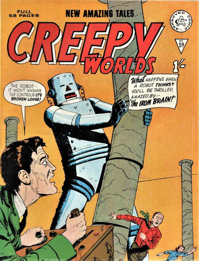 Creepy Worlds #59 (1962)