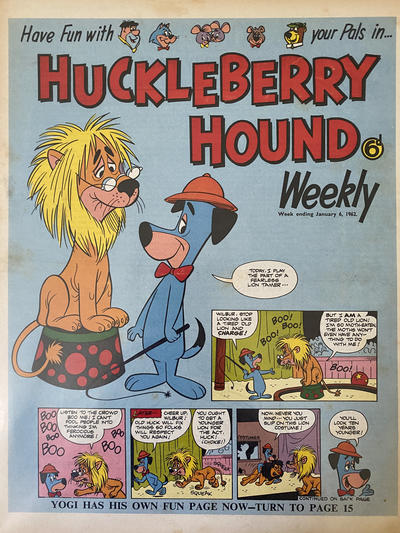 Huckleberry Hound Weekly #6 January 1962 [14] (1962)