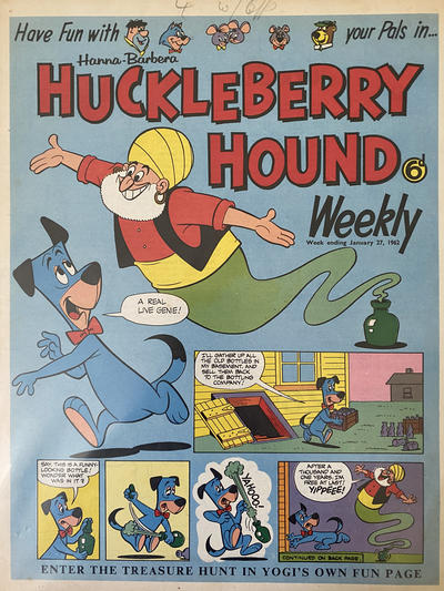 Huckleberry Hound Weekly #27 January 1962 [17] (1962)