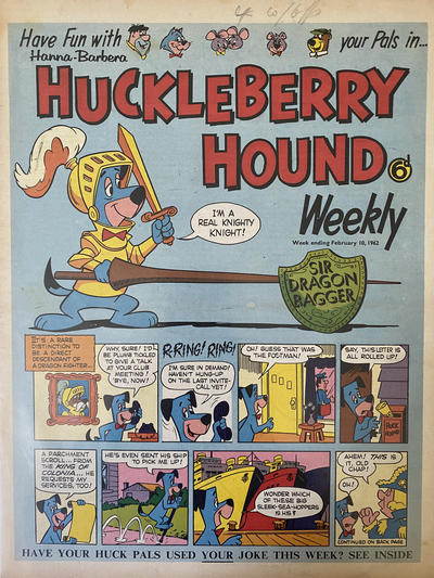 Huckleberry Hound Weekly #10 February 1962 [19] (1962)