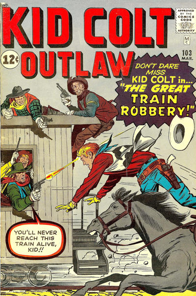 Kid Colt Outlaw #103 (1962)