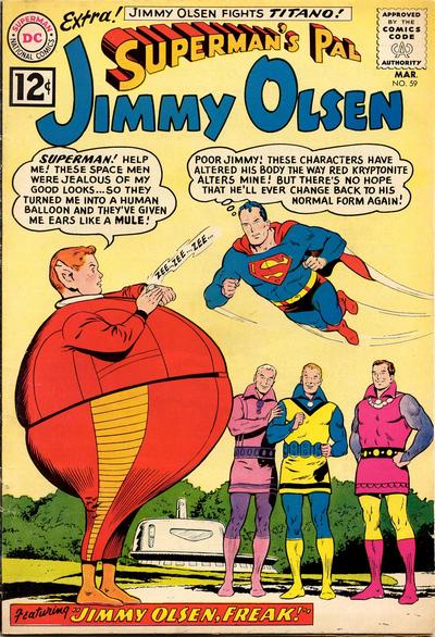 Superman's Pal, Jimmy Olsen #59 (1962)