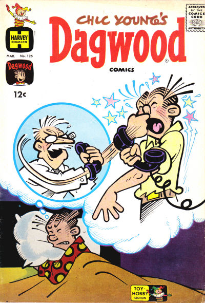 Chic Young's Dagwood Comics #125 (1962)