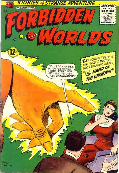 Forbidden Worlds #102 (1962)