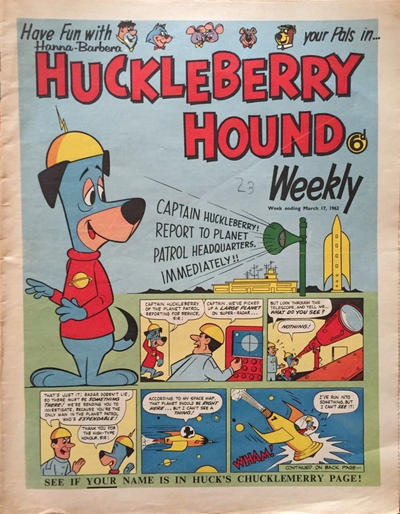 Huckleberry Hound Weekly #17 March 1962 [24] (1962)