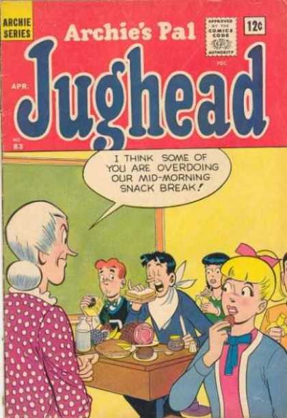 Archie's Pal Jughead #83 (1962)
