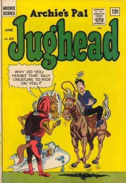 Archie's Pal Jughead #85 (1962)