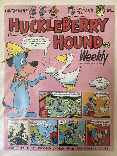 Huckleberry Hound Weekly #23 June 1962 [38] (1962)