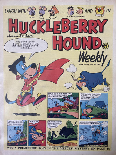 Huckleberry Hound Weekly #30 June 1962 [39] (1962)