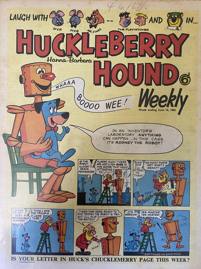 Huckleberry Hound Weekly #16 June 1962 [37] (1962)