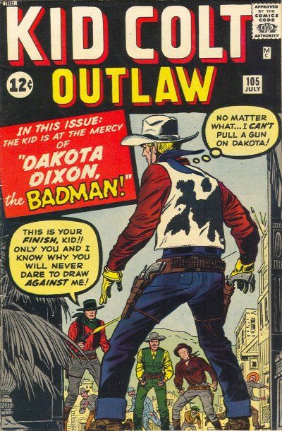 Kid Colt Outlaw #105 (1962)