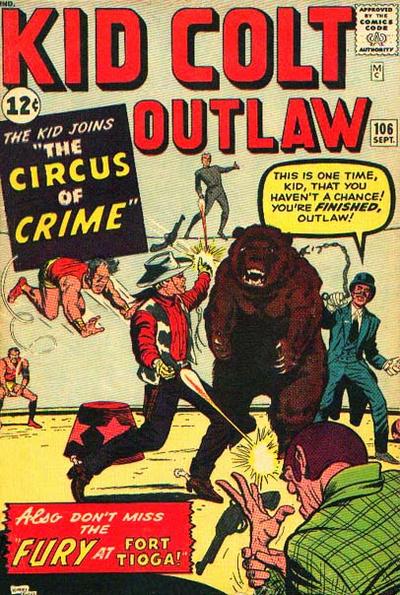 Kid Colt Outlaw #106 (1962)