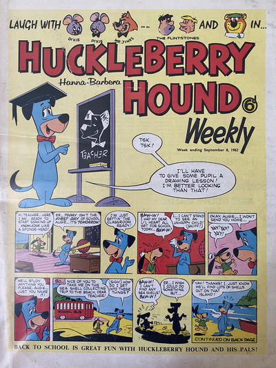 Huckleberry Hound Weekly #8 September 1962 [49] (1962)