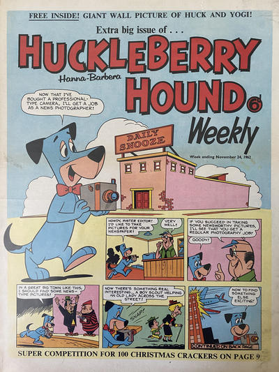 Huckleberry Hound Weekly #24 November 1962 [60] (1962)