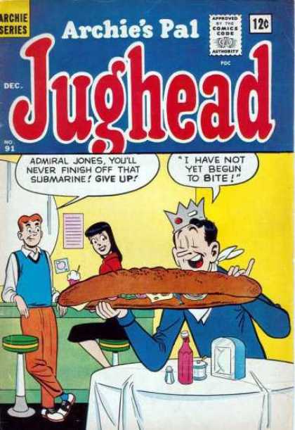 Archie's Pal Jughead #91 (1962)