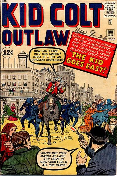 Kid Colt Outlaw #108 (1963)