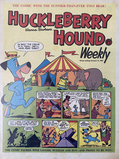 Huckleberry Hound Weekly #12 January 1963 [67] (1963)