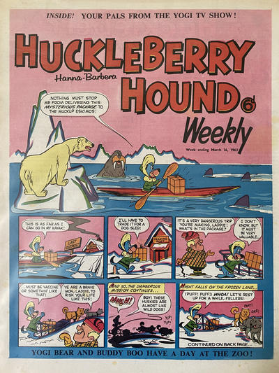 Huckleberry Hound Weekly #16 March 1963 [76] (1963)