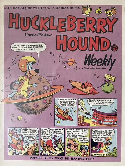 Huckleberry Hound Weekly #1 June 1963 [87] (1963)