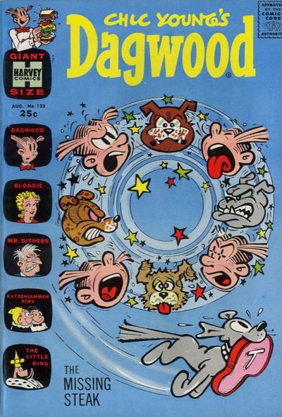 Chic Young's Dagwood Comics #133 (1963)