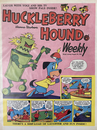 Huckleberry Hound Weekly #10 August 1963 [97] (1963)