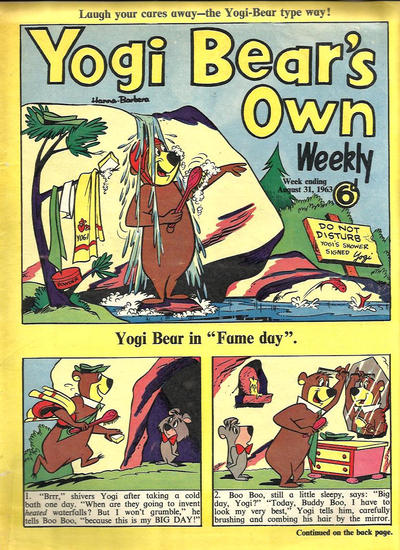 Yogi Bear's Own Weekly #31 August 1963 [45] (1963)
