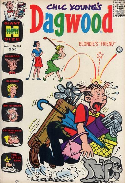 Chic Young's Dagwood Comics #135 (1964)