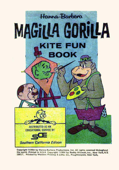 Magilla Gorilla Kite Fun Book #[nn] (1964)
