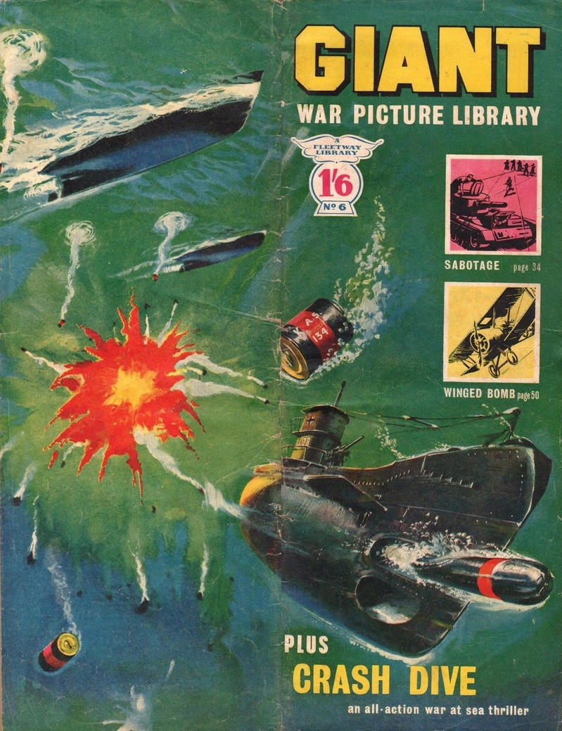 Giant War Picture Library #6 (1964)