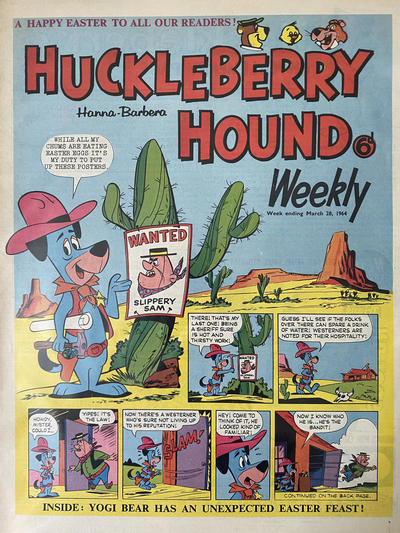 Huckleberry Hound Weekly #28 March 1964 [130] (1964)