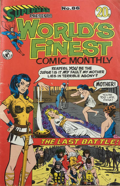 Superman Presents World's Finest Comic Monthly #86 (1965)