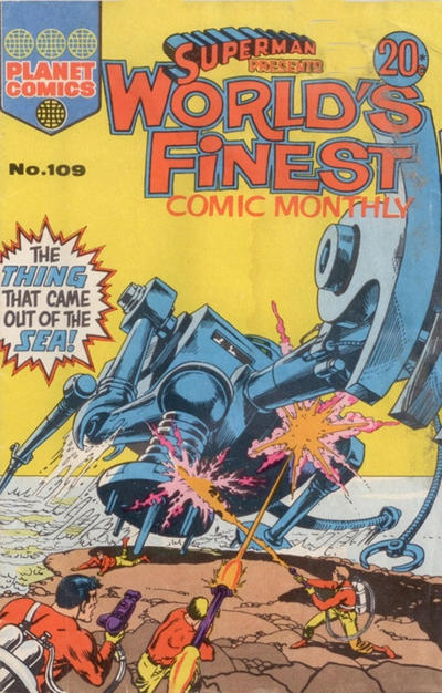 Superman Presents World's Finest Comic Monthly #109 (1965)