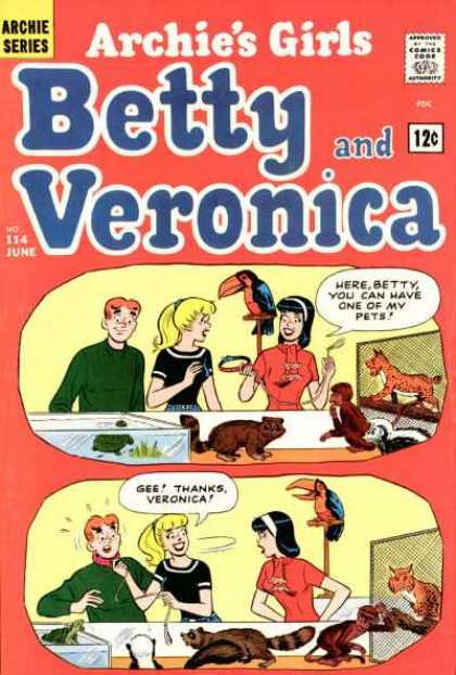 Archie's Girls Betty and Veronica #114 (1965)