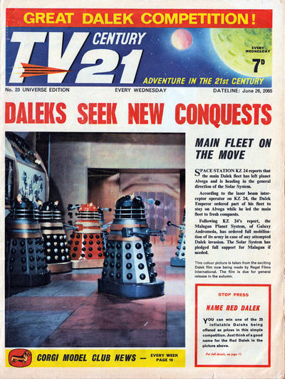 TV Century 21 #23 (1965)