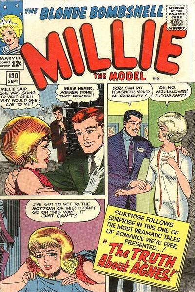 Millie the Model Comics #130 (1965)