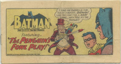 Batman Kellogg's Pop-Tarts Comics #[nn] (1966)