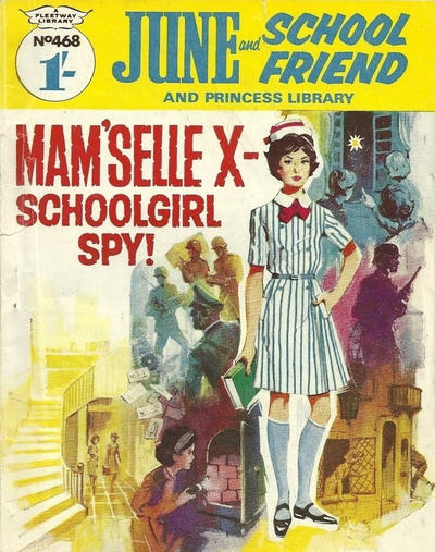 June and School Friend and Princess Picture Library #468 (1966)