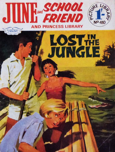 June and School Friend and Princess Picture Library #410 (1966)