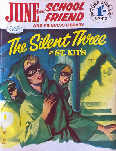 June and School Friend and Princess Picture Library #413 (1966)