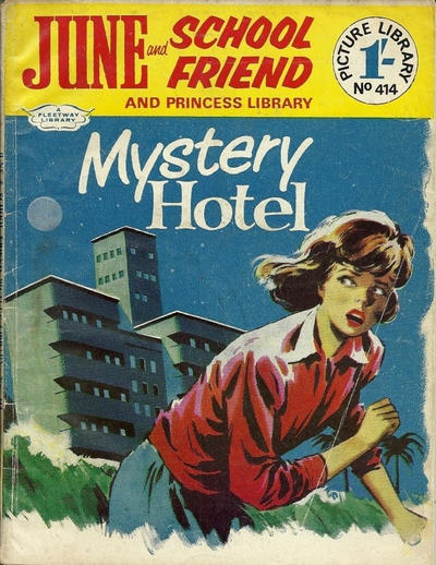 June and School Friend and Princess Picture Library #414 (1966)