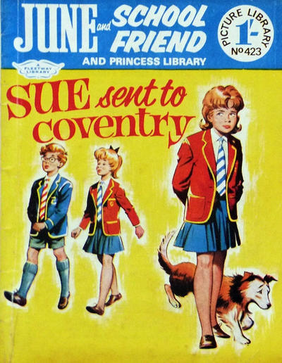June and School Friend and Princess Picture Library #423 (1966)