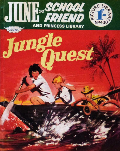 June and School Friend and Princess Picture Library #430 (1966)