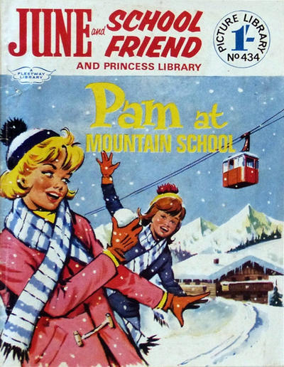 June and School Friend and Princess Picture Library #434 (1966)