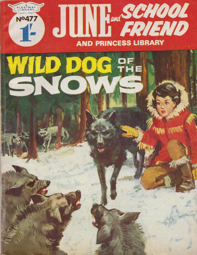 June and School Friend and Princess Picture Library #477 (1966)